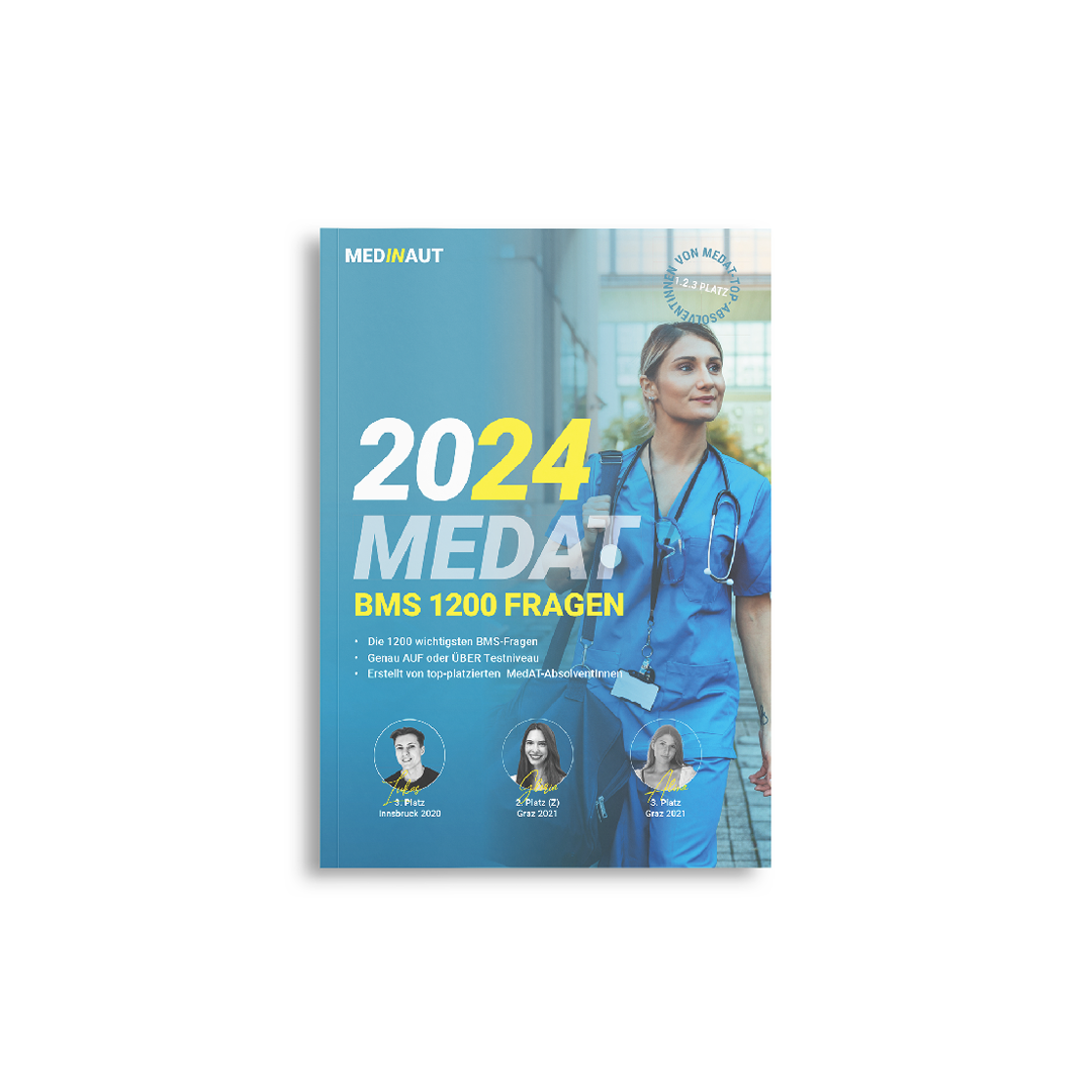MedAT 2024 - Die 1200 wichtigsten BMS-Aufgaben